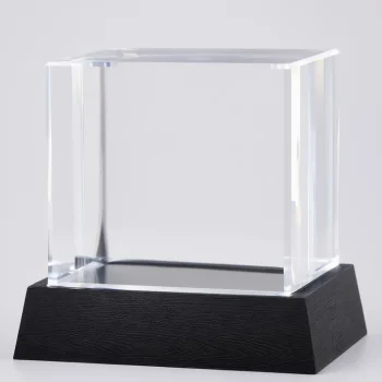 Rectangle Tall Large 3.5" x 2.5 x 2.5 / 9x6x6cm with base